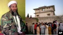 په ایبټ آباد کې د اسامه بن لادن کور چې وروسته وران کړل شو