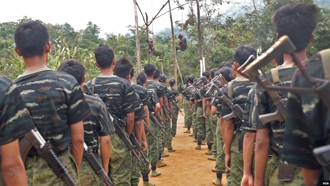 Arakan Army Trains Fighters to Oppose Myanmar s Military