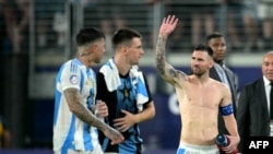 Messi celebra el avance de Argentina a la final de la Copa América y habla de sus "últimas batallas" con la selección. 