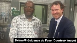 Le président burkinabè Roch Marc Christian Kaboré, a inauguré samedi à Houndé, dans l'ouest du Burkina Faso, 9 décembre 2017. (Twitter/Présidence du Faso)