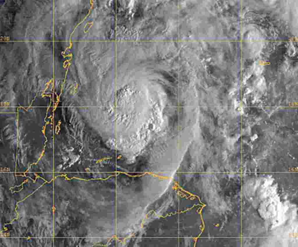 US Navy Research Laboratory satellite image shows Hurricane Paula, 12 Oct 2010