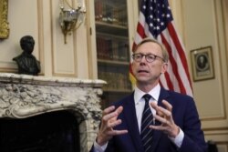 Brian Hook, U.S. Special Representative for Iran, attends an interview with Reuters at the U.S. Embassy in Paris, France, June 27, 2019.