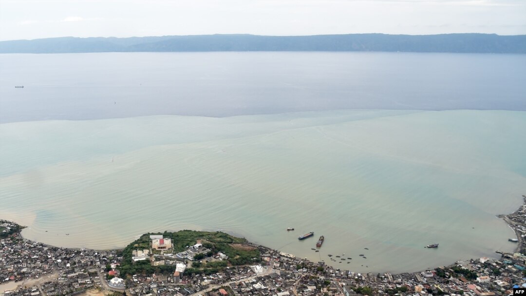 Tư liệu- Thành phố Port-de-Paix ở tây bắc Haiti, cách thủ đô Port-au-Prince 295 km, nơi trận động đất vừa xảy ra. Ảnh chụp ngày 7/5/2016.