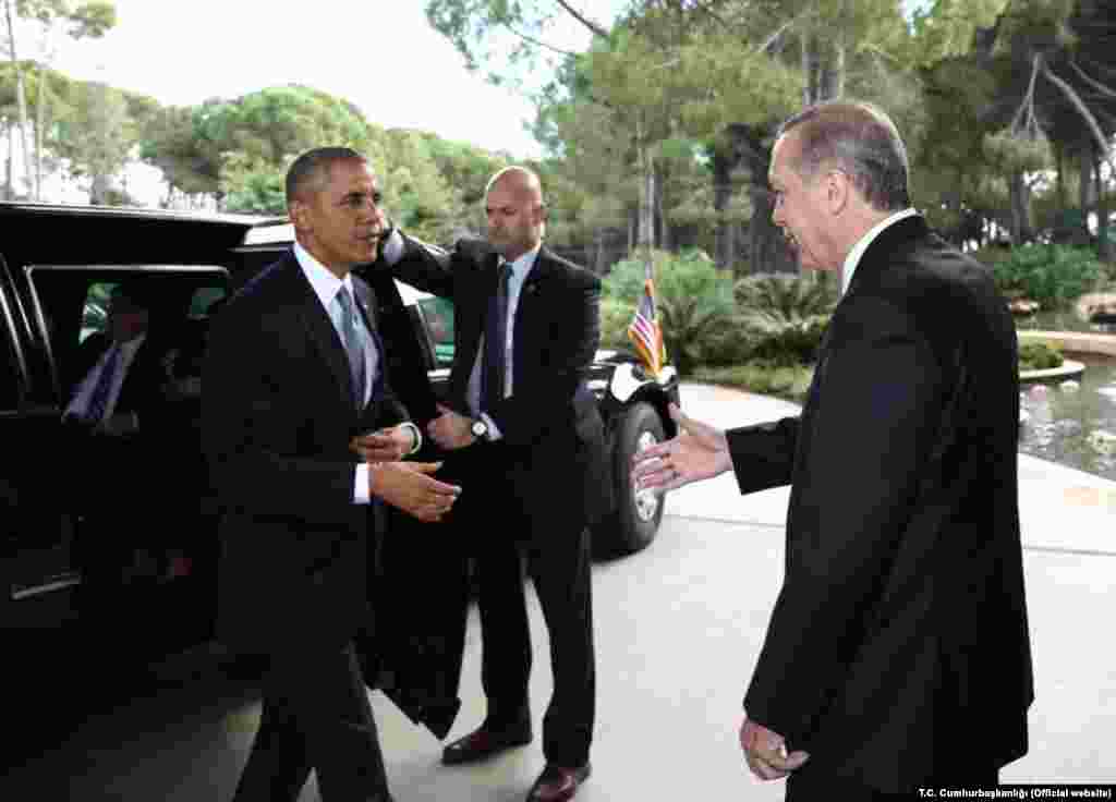 Obama and Erdogan met at G20 Summit