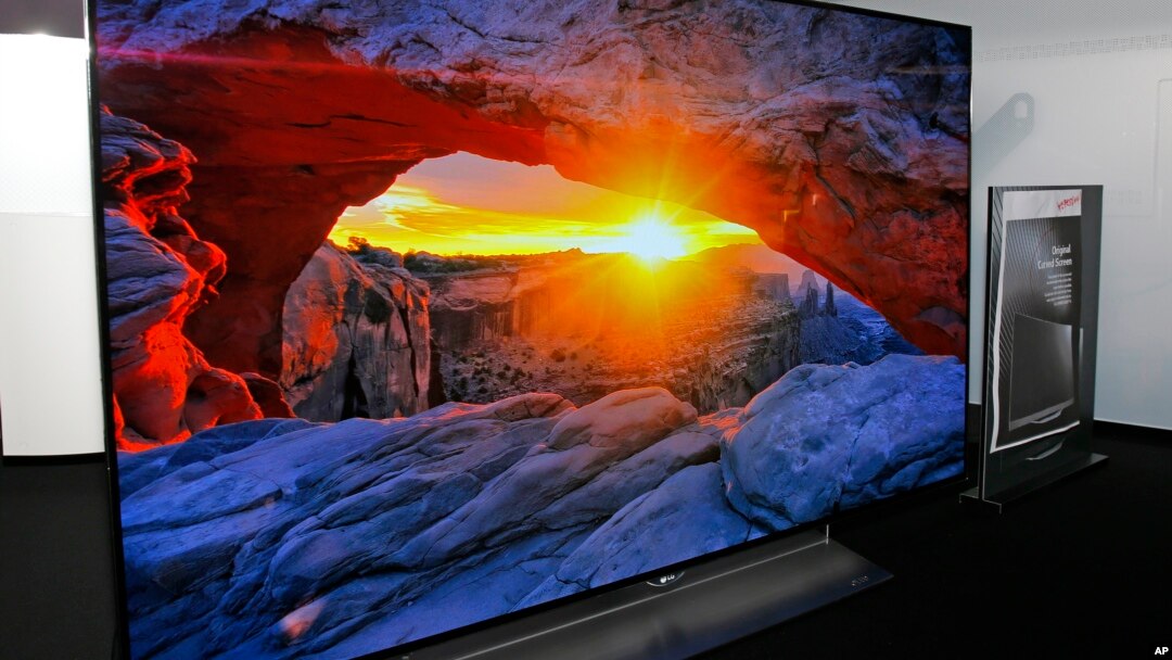 La nueva televisión ULTRA HD OLED de 55 pulgadas presentada en el CES.