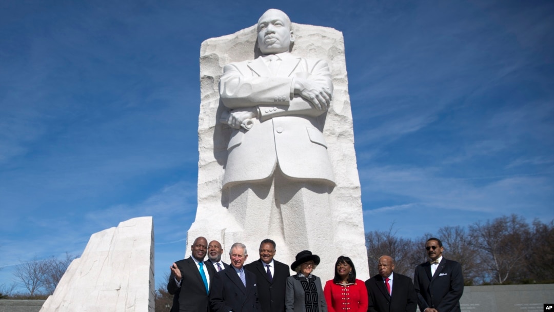 Prasasti peringatan untuk Martin Luther King, Jr. di Washington D.C.