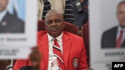 FUmongameli Mokgweetsi Eric Keabetswe Masisi wele Botswana.