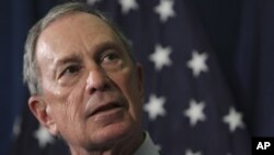 Thị trưởng thành phố New York Michael Bloomberg.