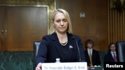Од сослушувањето во Сенатот за потврда на Бриџит Бринк, за нова амбасадорка на САД во Украина. 