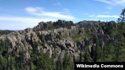 Black Elk Peak in South Dakota's Black Hills is sacred to the Lakota as the place where Oglala Lakota holy man Nicholas Black Elk (Hehaka Sapa) had his first vision at age 9.