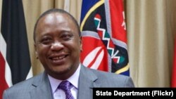 Le président kenyan Uhuru Kenyatta, 22 août 2016