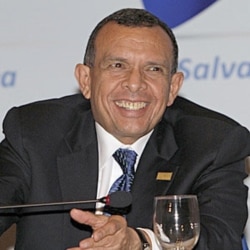 FILE - Former Honduran President Porfirio Lobo Sosa.