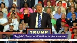 "Spygate", Trump se dit victime du pire scandale