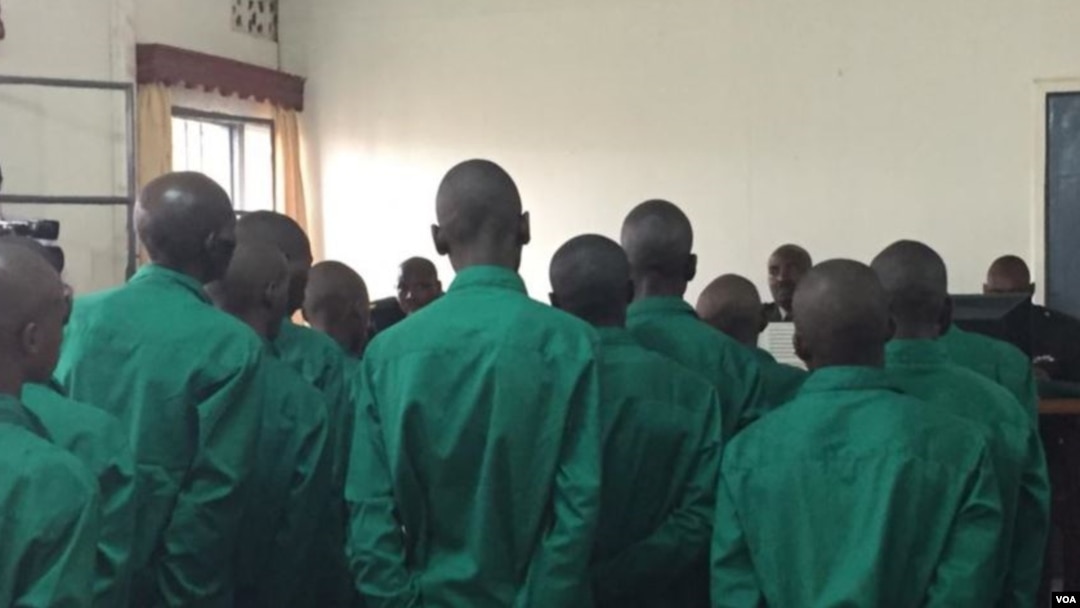 Inyeshyamba z'umutwe wa P5 mu rukiko rwa gisirikare rwo mu Rwanda