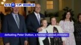 VOA60 World PM - Scott Morrison is elected Australia’s 30th prime minister