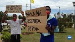 Activistas em Malanje manifestam contra o MPLA