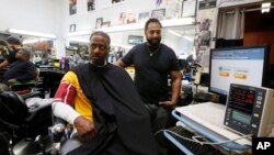 Barbershop ikut berperan dalam mendorong warga kulit hitam AS sadar bahaya Covid-19 (ilustrasi). 