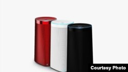 The Chinese LingLong DingDong device is similar to Amazon's Echo. (Beijing LingLong)