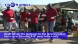 VOA60 Africa - South Africa: The campaign for the general election heats up