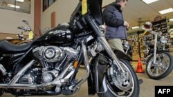 Sepeda motor Harley Davidson di Springfield, Illinois. (Foto: Dok)