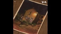 英国画家将隔离期间窗外“孤独的风景”变成艺术