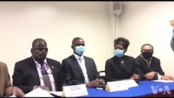 Etidyan yo ann Ayiti patisipe nan yon deba pou konnen si wi ou non konstitisyon 1987 la dwe amande