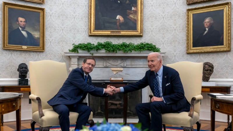 Diplomacy is in full swing as Biden meets with Israeli president, and Trump speaks to Israeli prime minister.