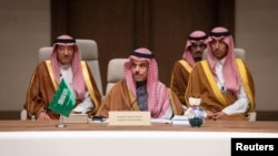 قیصل بن فرحان در نشست وزیران خارجه کشورهای اسلامی و عربی در ریاض