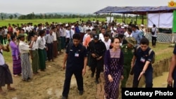 Daw aung san suu kyi trip to maungdaw (Myanmar State Counsellor Office)