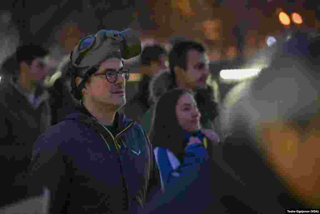 Protest in Skopje against the air pollution in North Macedonia, December 10th, 2024