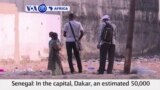 VOA60 Africa 7-27- Estimated 50,000 child beggars on streets of Dakar, Senegal, despite government ban