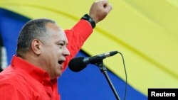 Diosdado Cabello dijo al cierre de su campaña que lo que está en juego no es su puesto sino el futuro de Venezuela.