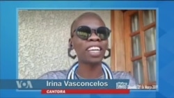 Irina Vasconcelos "carrega" a coroa de rainha do rock em Angola com orgulho