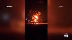 ویدیوی تازه منتشر شده از سوختن یک هواپیما در فرودگاه مهرآباد در حمله روز شنبه ۱۶ اسفند
