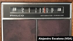 Radio marca Philco de loa década de 1960. Imagen Voz de América.