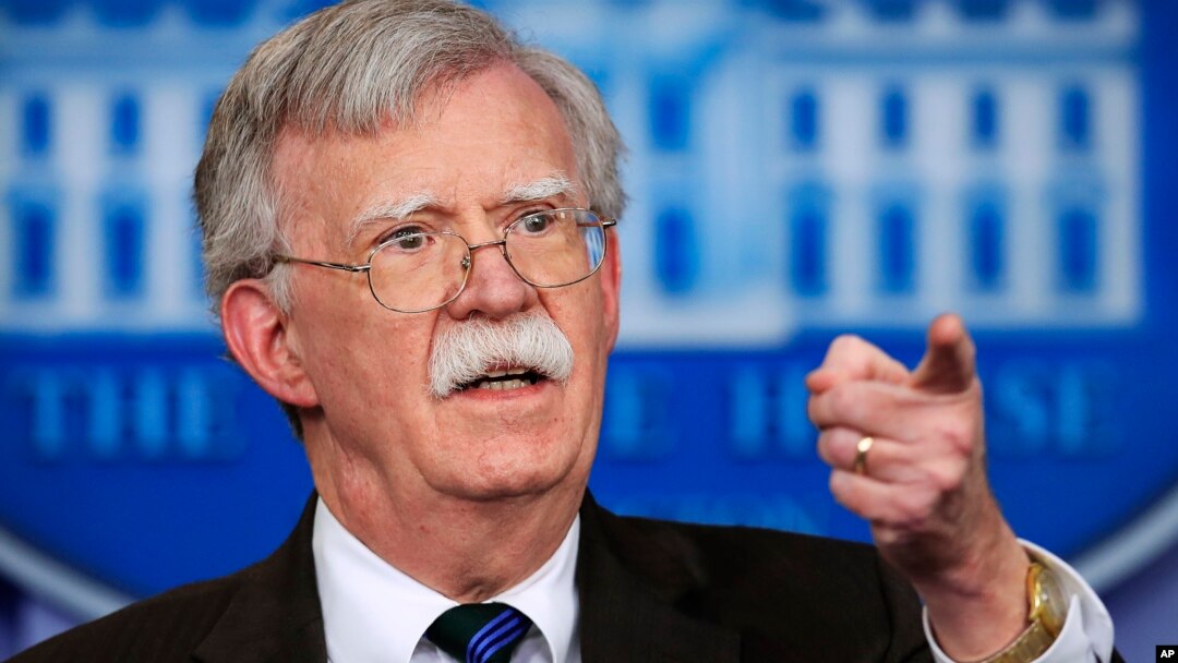 Penasihat Keamanan Nasional AS, John Bolton (foto: dok).