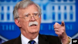 Penasihat Keamanan Nasional AS, John Bolton (foto: dok).