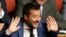 FILE - Matteo Salvini, Italy's interior minister and deputy premier and head of the Lega Party, addresses the Senate in Rome, Aug. 13, 2019.