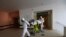 Health care workers transport a COVID-19 patient from an intensive care unit (ICU) at a hospital in Kyjov to a hospital in Brno, Czech Republic, Thursday, Oct. 22, 2020. Coronavirus infections in the Czech Republic are on a steep rise, setting a new…
