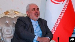 이란의 모하마드 자바드 자리프 외무부 장관.