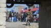 FILE - A Pakistani army soldier stands guard at a market in Miran Shah, a town in North Waziristan, near the border between Pakistan and Afghanistan, Jan. 27, 2019.