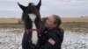 Former horse trainer assistant Kayla Lanning had to drive 85 miles (136 km) to deliver twins last year. They are now being treated by a specialist at yet another hospital, 76 miles (122 km) away, Nov. 10, 2018. 