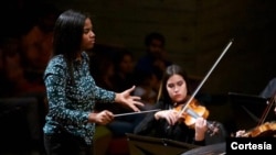 Marcano fue una de las 12 mujeres escogidas de entre 220 candidatas de todo el mundo para participar en 'La Maestra'. Foto: Cortesía.