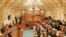 捷克参议院2009年5月6日举行院会的情景（路透社）