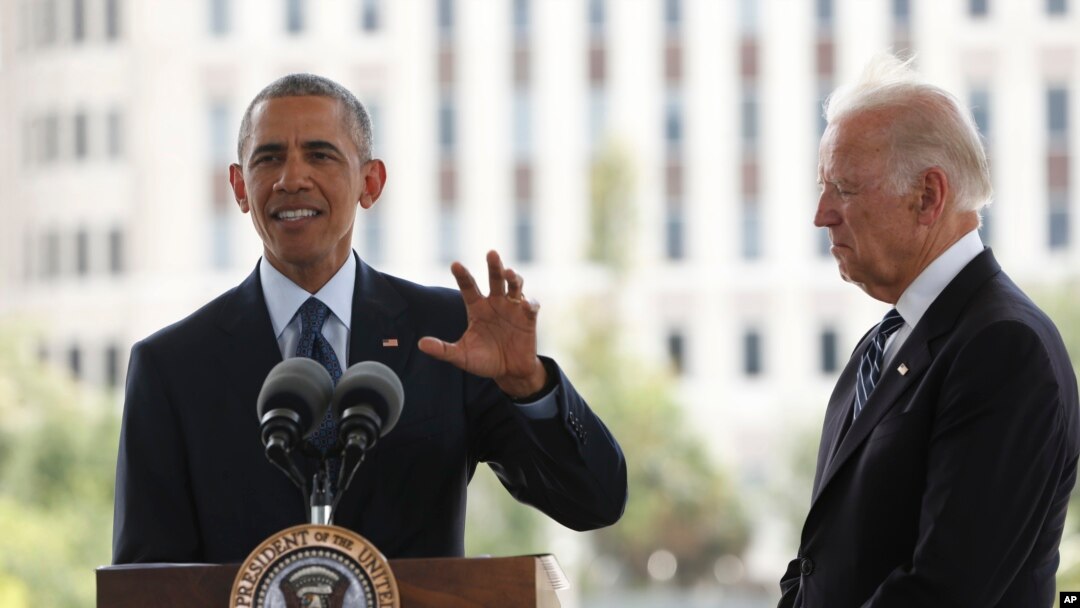 Obama iyo ku xigeenkiisa Joe