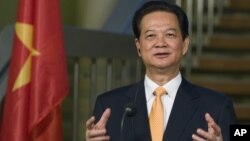 PM Vietnam Nguyen Tan Dung mengatakan Rabu (21/5), anjungan minyak China "sangat mengancam" perdamaian dan stabilitas (foto: dok).