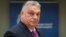 Thủ tướng Hungary Viktor Orban tại trụ sở EU ở Brussels, 14/12/2023.