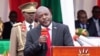 Le président Pierre Nkurunziza à Bujumbura au Burundi le 27 septembre 2019.