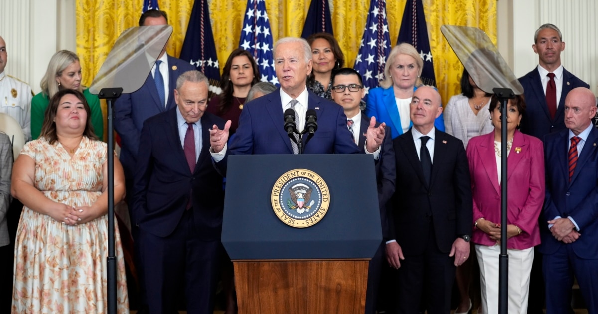 Biden Announces Program to Give Half Million Immigrants Legal Status