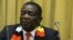 President Emmerson Mnangagwa was cautious about Zimbabwe discovering oil and gas deposits, Nov. 2, 2018, in Harare, Zimbabwe.